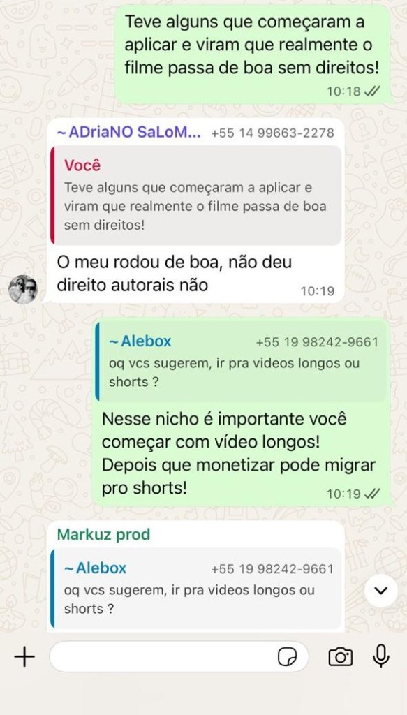 Resultado de aluno 1